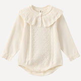 Margot Knit Romper - Ivory