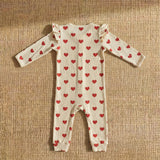 Love Heart Onsie - Beige