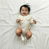 Margot Knit Romper - Ivory