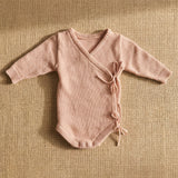 Elodie Wrap Romper - Blush